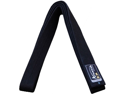 Arawaza Black Belt - Deluxe cotton