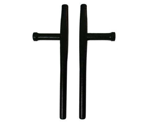 Tonfa Okinawa, schwarz, Holz